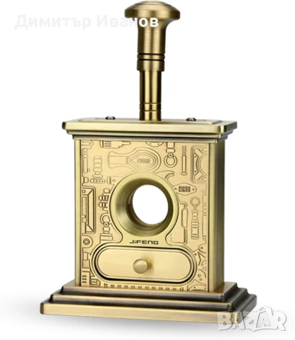 Подаръчен комплект от пепелник,запалка,ножица,гилотина,туба,пънчър  за пури, снимка 3 - Други - 51015612