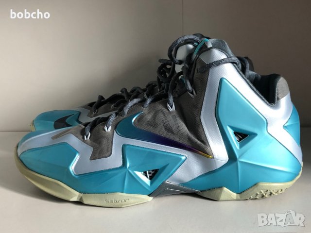 Nike LeBron 11 XI Gamma Blue 616175-401Gently, снимка 1 - Спортни обувки - 38614881