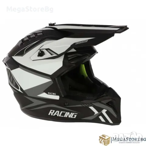 Крос каска 127 размер - XL - BLACK and WHITE 2, снимка 2 - Аксесоари и консумативи - 49975506