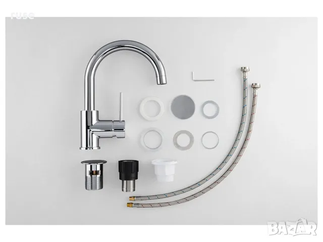 НОВИ! Смесител за кухня баня хром Еко функция със сифон , снимка 6 - Смесители - 50419107