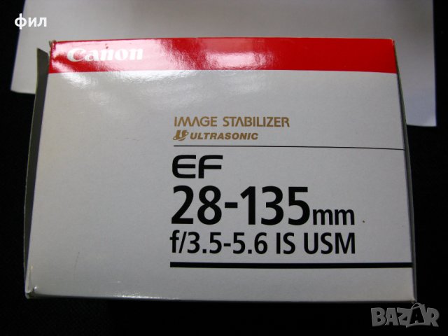 Обектив Canon 28-135mm 3,5-5,6 IS USM, снимка 5 - Обективи и филтри - 39671081