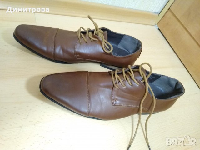 Мъжки обувки Olympus - естествена кожа №42,5, снимка 4 - Ежедневни обувки - 27802926