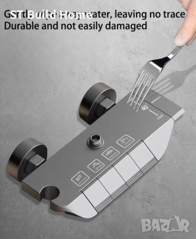 🌟 ЛУКСОЗНА ДУШ СИСТЕМА – АЛУМИНИЙ, ДВОЙНА ГЛАВА, ECO SPRAY | STBuildHome 🌟, снимка 4 - Душове - 52401621