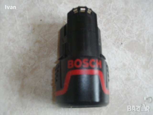 Bosch 10,8V - Li-ion-1,0 A-Бош-Добра Батерия-10,8 Волта-Литий-Йон-1,0 Ампера, снимка 1 - Винтоверти - 33227040