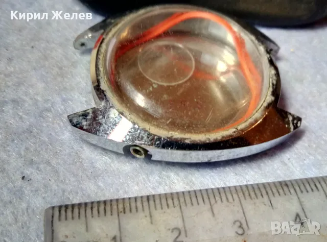 КАСА / КОРПУС със СТЪКЛО от СТАР РЪЧЕН ЧАСОВНИК 49744