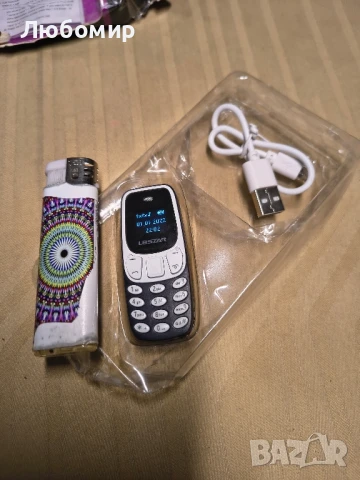 Най-малкият мобилен телефон в света, отключване на мобилен телефон, GSM, две SIM карти , снимка 2 - Други - 50512979