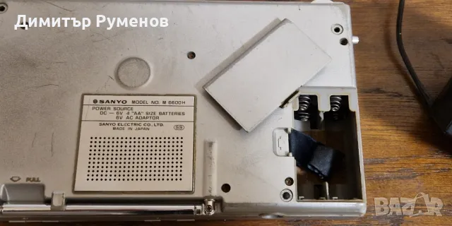 Радиокасетофон Sanyo M 6600H, снимка 7 - Радиокасетофони, транзистори - 49064282