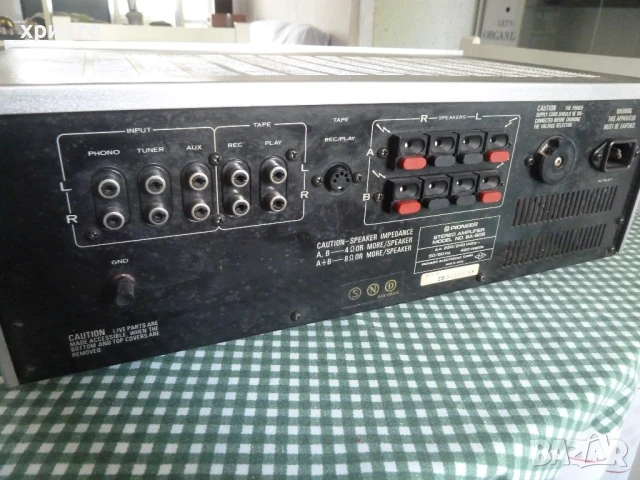 усилвател Pioneer SA-606, снимка 5 - Ресийвъри, усилватели, смесителни пултове - 51404544