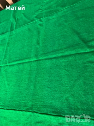 Домашно тъкан вълнен плат с подходяща дантела , снимка 5 - Антикварни и старинни предмети - 52038314