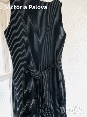 Стилна френска рокля-наметало (дълъг елек), снимка 2 - Рокли - 28992905