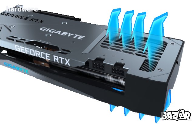 Видеокарта GPU Nvidia gigabyte rtx 3070 ti gaming oc, снимка 2 - Видеокарти - 35851354
