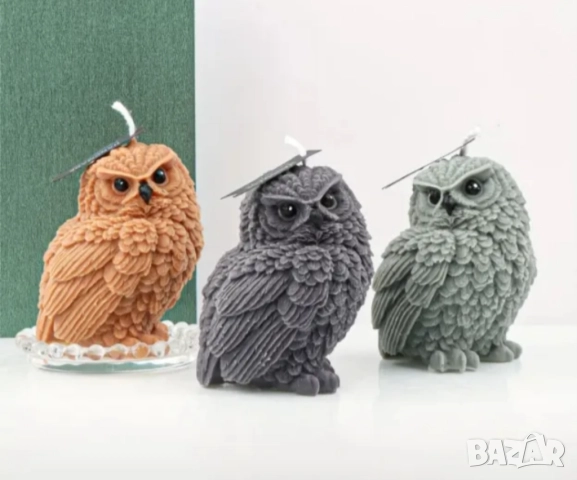 Молд сова два вида , снимка 6 - Форми - 50094363