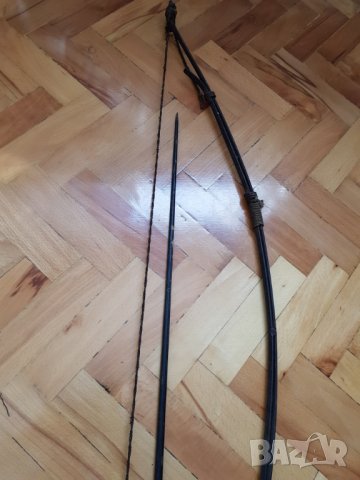 Стар метален лък-ръчна изработка, снимка 3 - Антикварни и старинни предмети - 33489829