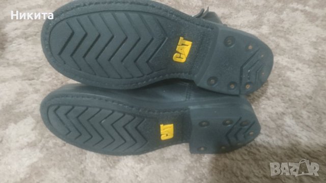 САТ-ботуши от естествена кожа 40 номер, снимка 5 - Мъжки ботуши - 39162827