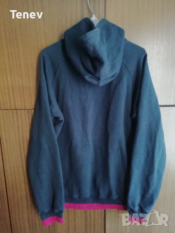 Aston Villa Macron оригинален суичър Астън Вила размер М горнище блуза с качулка, снимка 2 - Спортни дрехи, екипи - 43611266