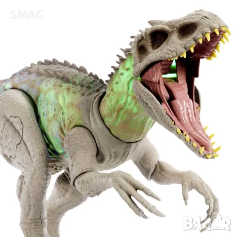 Джурасик свят Rex със светлини, звуци и движение - Mattel S_1230384, снимка 5 - Други - 48045213