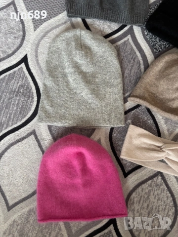 H&M шапки от 100% кашмир, снимка 5 - Шапки - 53028339