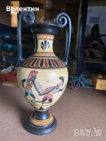 Древногръцка Амфора , ръчна изработка, снимка 2 - Декорация за дома - 51952299