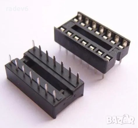 Цокъл за интегрална схема с 14 крака, DIP