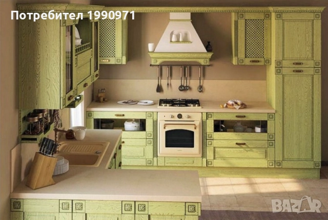 Кухни по попоръчка. Масив. Маси и плотове. Орех, дъб, чам, череша, круша, чинар, бряст, акация., снимка 7 - Кухни - 52476394