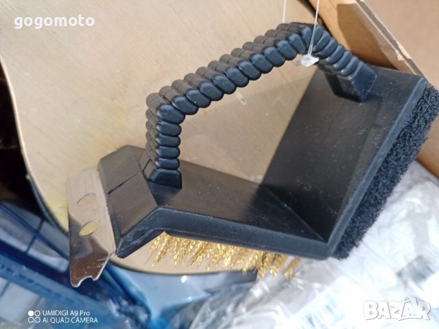 Нова медна телена четка за барбекю, скара, BBQ , снимка 4 - Газови котлони - 40038778