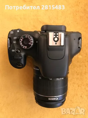 Фотоапарат Canon EOS 550D + чанта LowePro, снимка 3 - Фотоапарати - 48861297