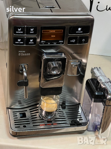 Кафемашина кафе автомат Saeco exprelia с гаранция, снимка 6 - Кафемашини - 44889980