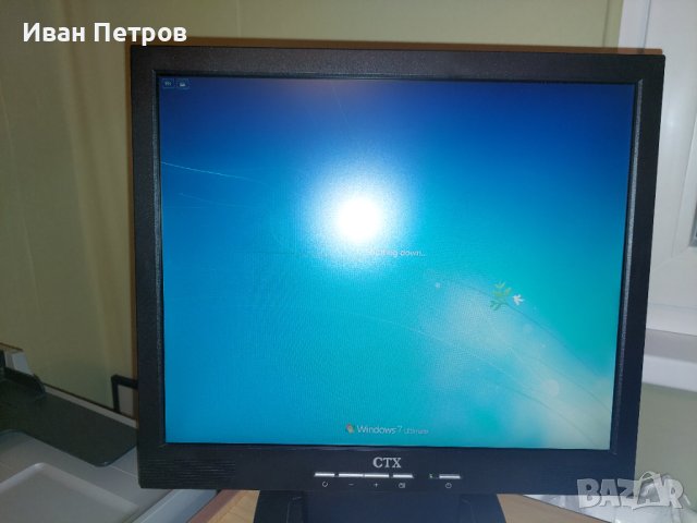 Продавам отлично запазан LCD монитор CTX, 17", снимка 6 - За дома - 40364463