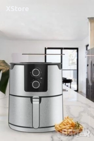 ФРИТЮРНИК С ГОРЕЩ ВЪЗДУХ /Air Fryer, снимка 2 - Фритюрници - 52430669