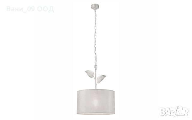 Таванна лампа с деко листенца