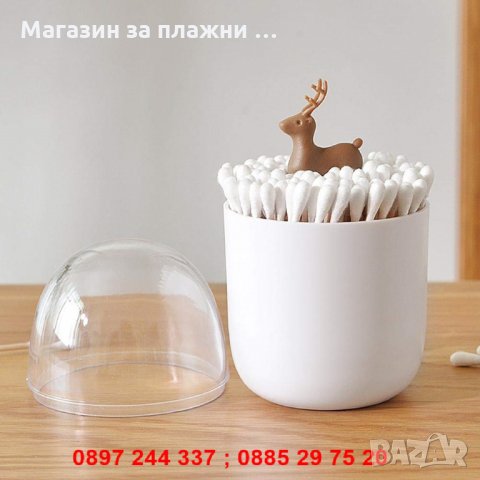 Кутия за съхранение на клечки за уши - код 2538, снимка 3 - Други - 28267529