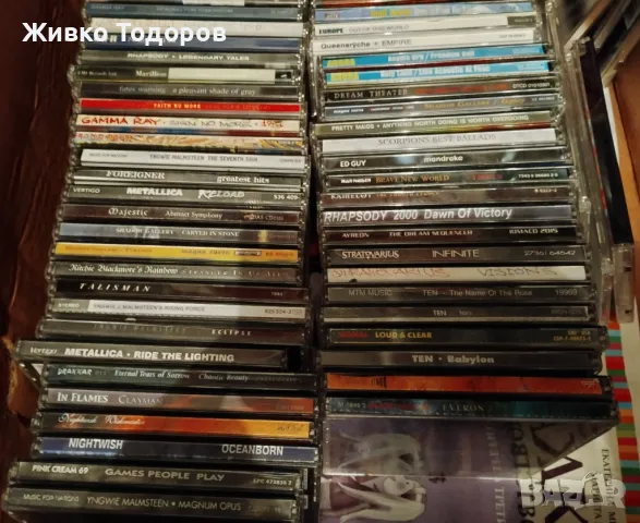 Презаписвани / рипнати компакт дискове - Metal & Rock, снимка 12 - CD дискове - 47998607