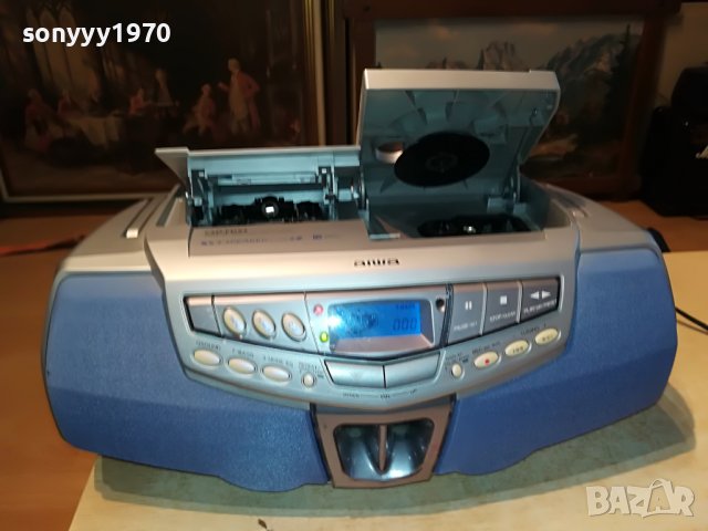 AIWA RADIO/CD/REVERSE DECK-ВНОС GERMANY 2905221708, снимка 4 - Аудиосистеми - 36912264