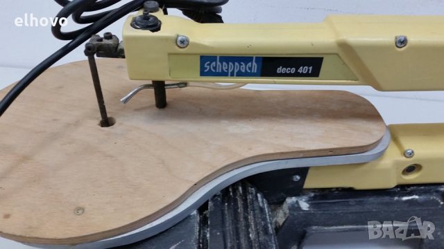 Контурен трион Scheppach Deco401, снимка 7 - Други инструменти - 28120762