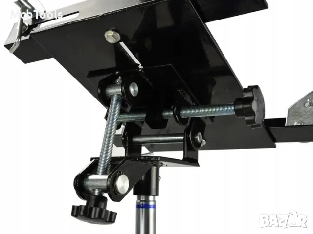 Хидравличен крик за скоростни кутии с двойна помпа 0.5 тона 88 – 180 см StahlMayer, снимка 4 - Други инструменти - 52339164