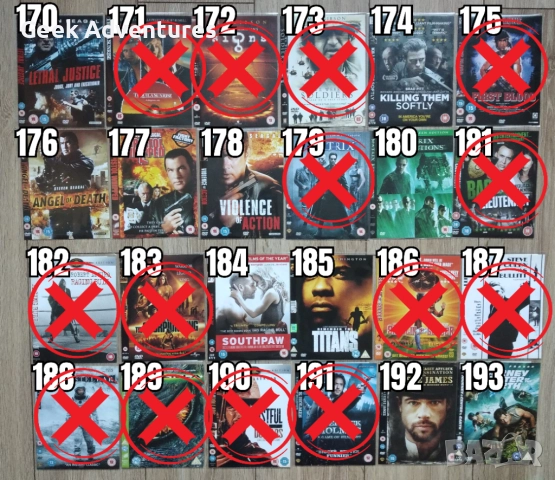 Екшън Филми DVD's - Оригинални Дискове на Английски Език - 5 лв/бр , снимка 9 - Екшън - 47015417