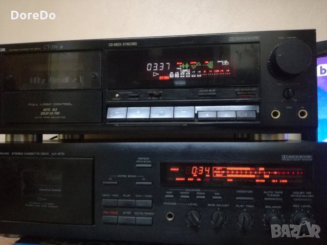 Касетен дек Pioneer CT-339, снимка 6 - Декове - 28593560