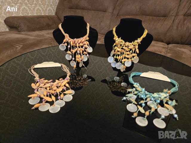 Уникални гердани РЪЧНА ИЗРАБОТКА със седеф