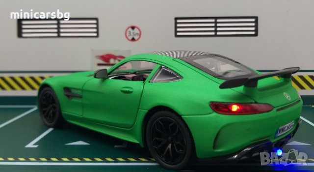 Метални колички: Mercedes-AMG GT R (Мерцедес АмГ), снимка 5 - Колекции - 31146624