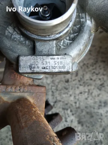 Турбо 90531518 Garrett за Опел Астра Г Зафира 2,0 101кс Astra G Zafira 2,0 dti , снимка 4 - Части - 49215540
