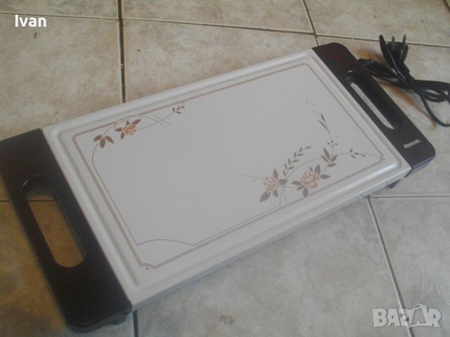 Нов Немски Ел.Уред За Поддържане На Храната Топла-Плоча За Топла Храна-Старо Качество-850W-ROWENTA, снимка 18 - Печки, фурни - 43928915