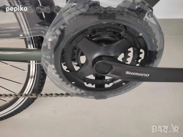 Продавам колела внос от Германия градски велосипед BTWIN HOPRIDER 500 28 цола, снимка 18 - Велосипеди - 53456420