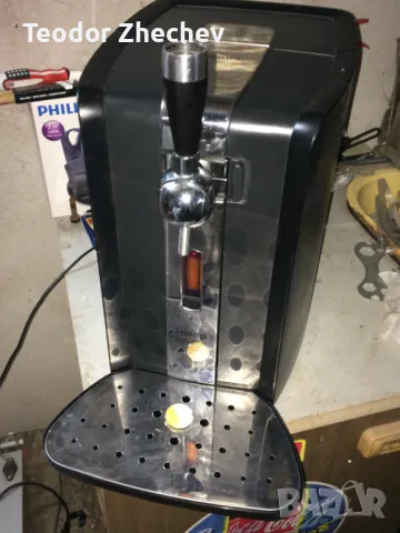 Диспенсър за бира Philips Draft System PerfectDraft, 70 W, 6 L, 1.5 bar, Черен