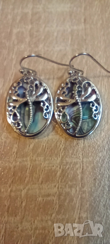 Стилни обеци . Гривна , снимка 2 - Обеци - 53007658