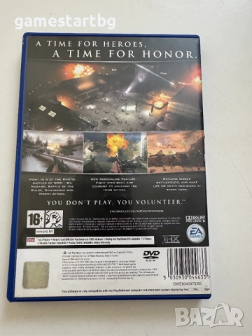 Medal of Honor European Assault за PS2, снимка 2 - Игри за PlayStation - 51754480