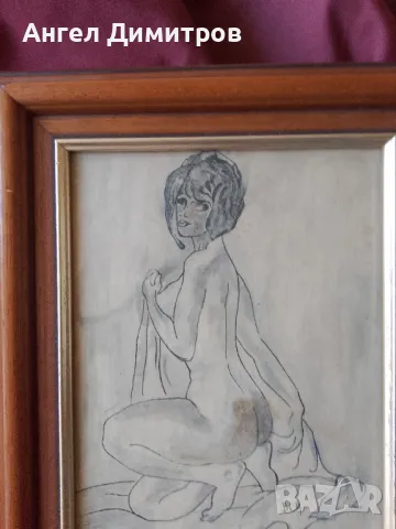 Стоян Венев картина смесена техника , снимка 7 - Картини - 48128189