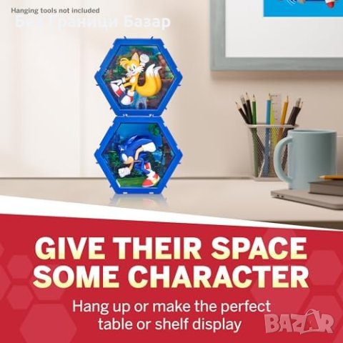 Нова Sonic PODS 4D Уникална Фигурка с 3D Ефект Подарък Деца, снимка 2 - Други - 43398456