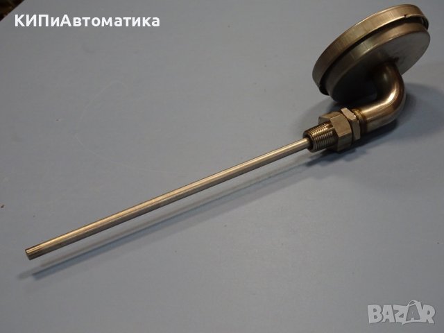 биметален термометър Berger Sannois ф115mm, +100/+600°C, L-250mm, снимка 4 - Резервни части за машини - 37082562