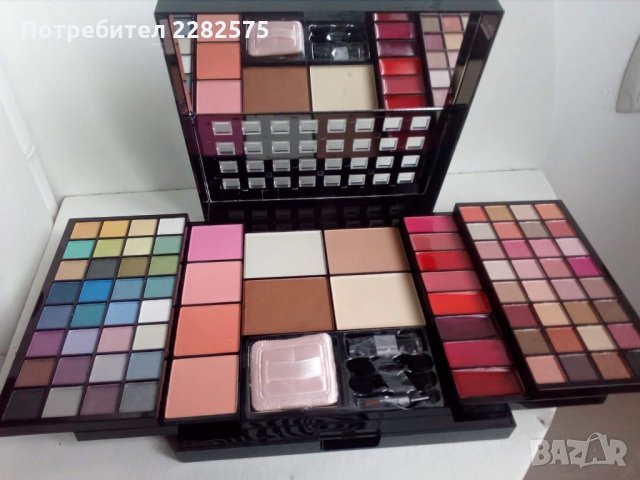 Голям сгъваема палитра, снимка 4 - Декоративна козметика - 26777073