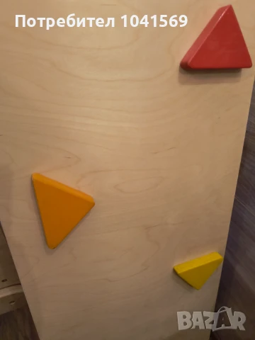 Пиклер триъгълник с пързалка/рампа, снимка 3 - Мебели за детската стая - 51173287